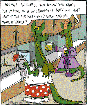 The Argyle Sweater - Thursday September 25, 2008 Comic Strip