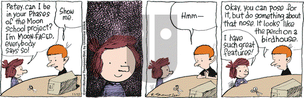 Cul de Sac on Saturday November 12, 2016 Comic Strip