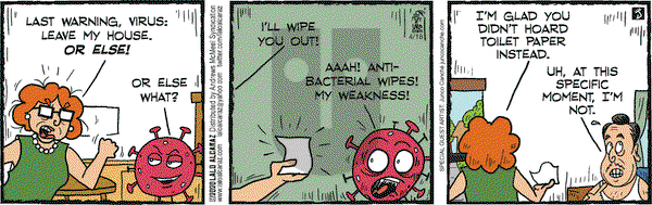 La Cucaracha on Saturday April 18, 2020 Comic Strip