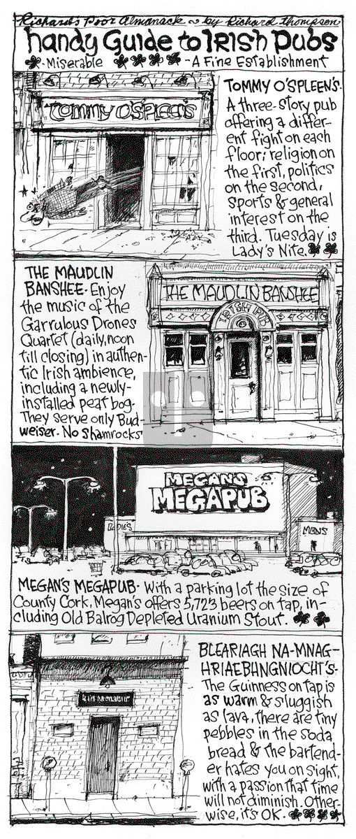 Richard's Poor Almanac on Monday February 10, 2025 Comic Strip