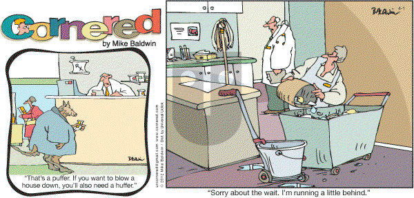 Cornered on Sunday April 1, 2012 Comic Strip