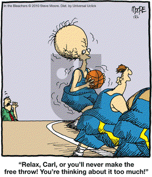 In the Bleachers - Monday December 6, 2010 Comic Strip