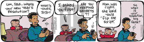 JumpStart on Tuesday January 9, 2018 Comic Strip
