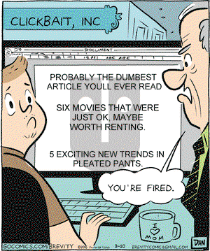 Brevity on Thursday March 10, 2016 Comic Strip