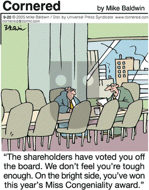 Cornered on Tuesday September 20, 2005 Comic Strip