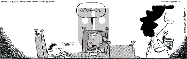 Baby Blues on Saturday October 5, 2002 Comic Strip