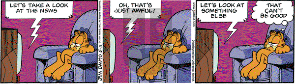 Garfield - Wednesday May 11, 2011 Comic Strip