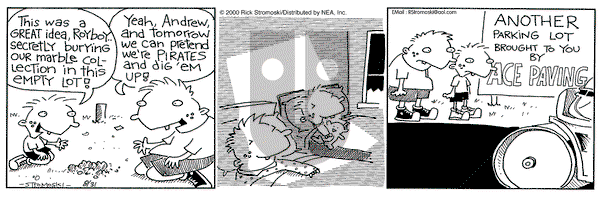 Soup to Nutz - Old on Thursday August 31, 2000 Comic Strip