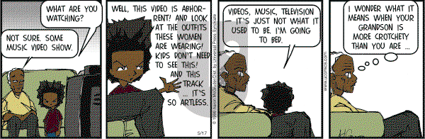 The Boondocks on Wednesday May 17, 2006 Comic Strip