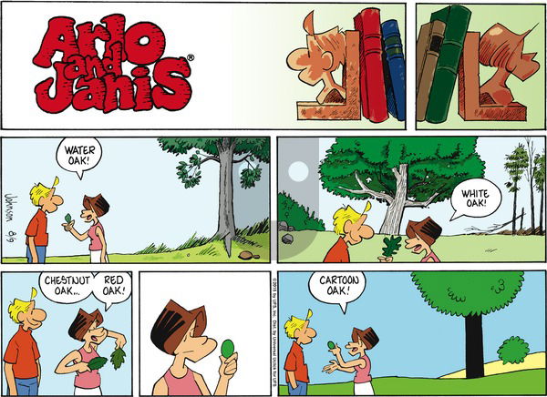 Arlo and Janis on Sunday August 9, 2015 Comic Strip