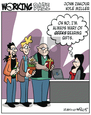 Working Daze on Monday May 15, 2006 Comic Strip