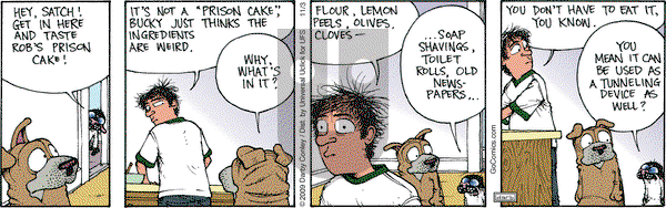 Get Fuzzy on Thursday November 3, 2016 Comic Strip