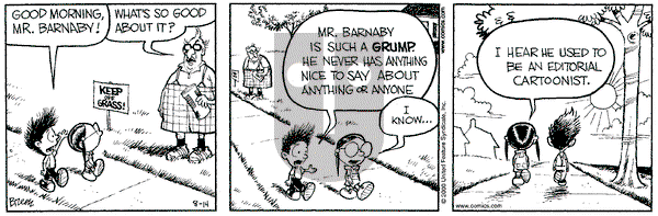 Grand Avenue on Monday August 14, 2000 Comic Strip