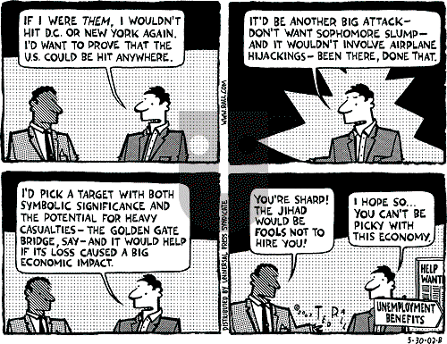 Ted Rall on Saturday June 1, 2002 Comic Strip