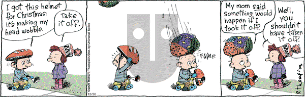 Cul de Sac on Wednesday December 30, 2009 Comic Strip