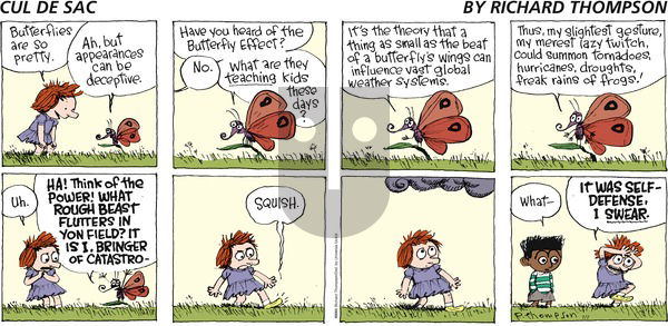 Cul de Sac on Sunday July 7, 2013 Comic Strip
