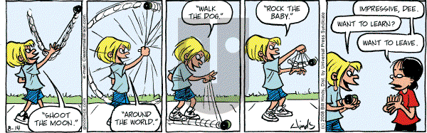 Cleats - Thursday August 14, 2008 Comic Strip