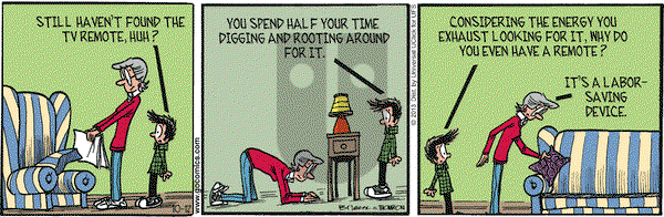 Grand Avenue on Saturday October 12, 2013 Comic Strip