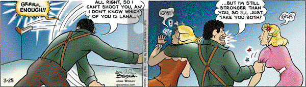 Alley Oop on Wednesday March 25, 2015 Comic Strip