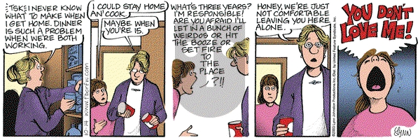 For Better or For Worse on Tuesday October 14, 2003 Comic Strip