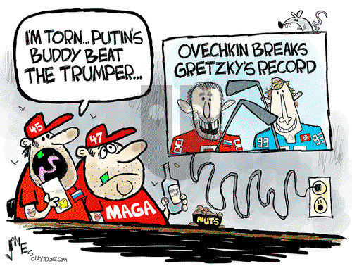 Clay Jones on Thursday April 10, 2025 Comic Strip