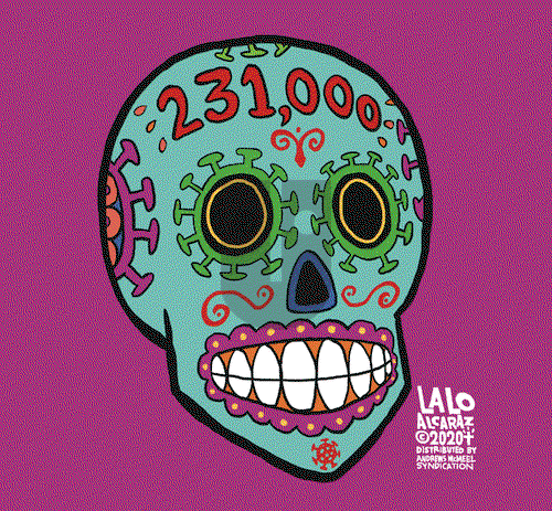 Lalo Alcaraz on Monday November 2, 2020 Comic Strip