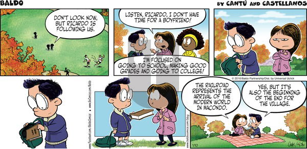 Baldo on Sunday January 10, 2016 Comic Strip