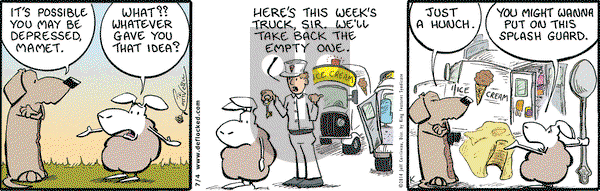 DeFlocked on Friday July 4, 2014 Comic Strip