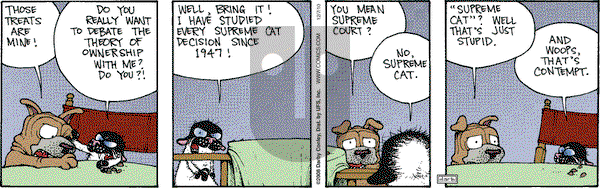 Get Fuzzy on Tuesday December 7, 2010 Comic Strip