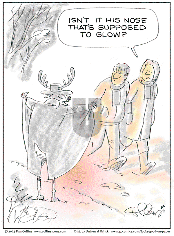 Looks Good on Paper - Thursday December 7, 2023 Comic Strip
