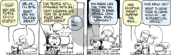 Non Sequitur - Wednesday October 22, 2008 Comic Strip