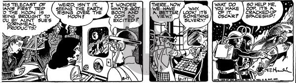 Alley Oop on Wednesday August 17, 1949 Comic Strip