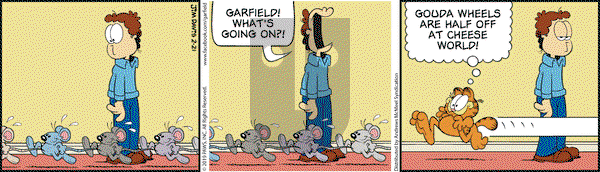 Garfield on Thursday February 21, 2019 Comic Strip