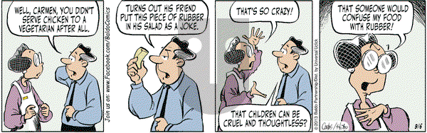 Baldo on Friday September 6, 2013 Comic Strip