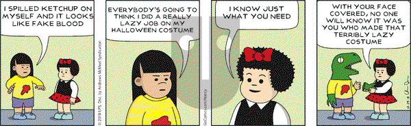 Nancy on Monday October 29, 2018 Comic Strip