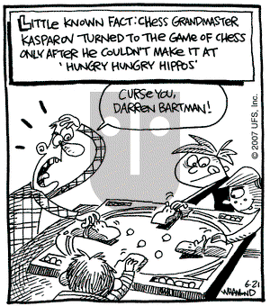 Reality Check on Thursday June 21, 2007 Comic Strip