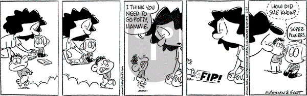 Baby Blues on Tuesday February 27, 2001 Comic Strip