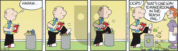 Drabble on Wednesday March 28, 2018 Comic Strip