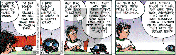 Get Fuzzy on Wednesday February 20, 2013 Comic Strip