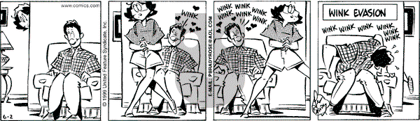 Rose is Rose on Wednesday June 2, 1999 Comic Strip
