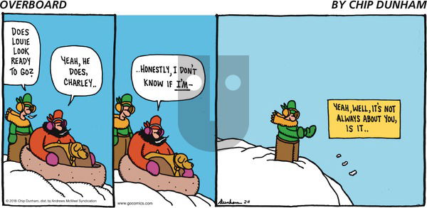 Overboard on Sunday February 11, 2018 Comic Strip
