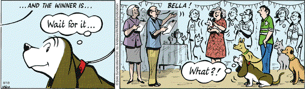 Fred Basset on Saturday August 18, 2018 Comic Strip