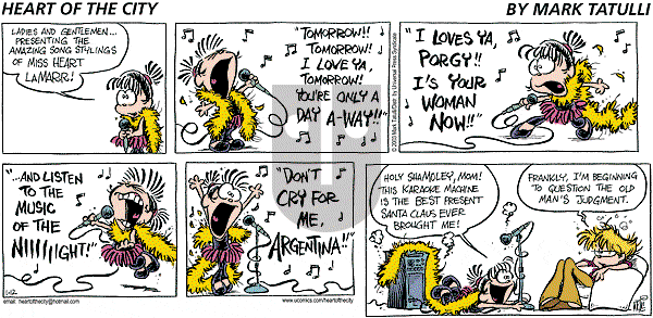 Heart of the City on Sunday January 12, 2003 Comic Strip