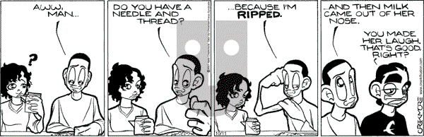 Maintaining on Thursday October 11, 2007 Comic Strip