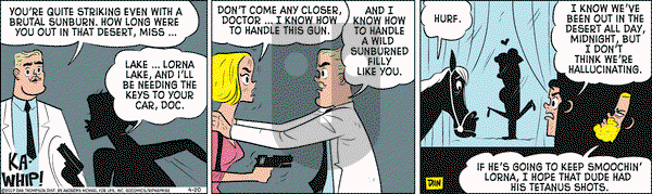 Rip Haywire on Thursday April 20, 2017 Comic Strip
