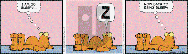 Garfield on Monday February 24, 2020 Comic Strip