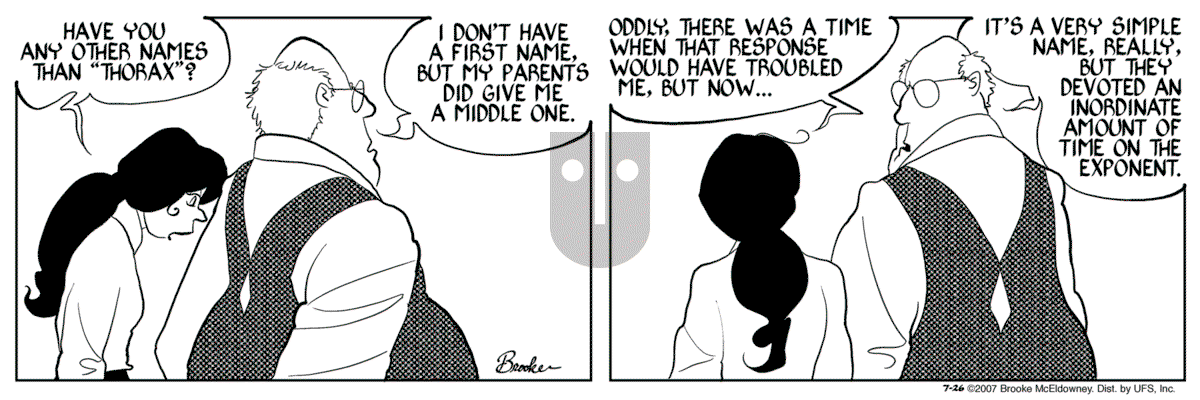 9 Chickweed Lane - Thursday July 26, 2007 Comic Strip