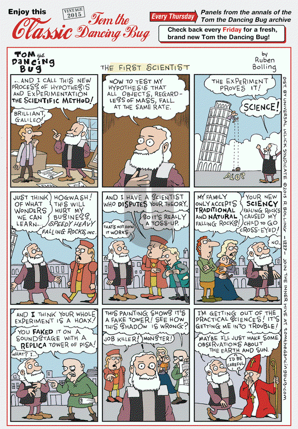 Tom the Dancing Bug on Thursday February 13, 2025 Comic Strip