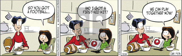 Baldo on Saturday December 26, 2015 Comic Strip