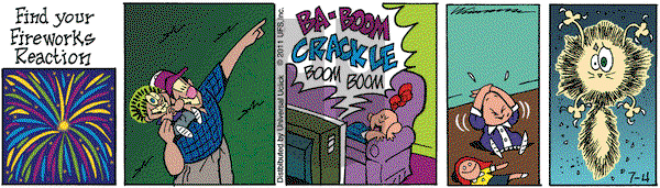 Rose is Rose - Monday July 4, 2011 Comic Strip